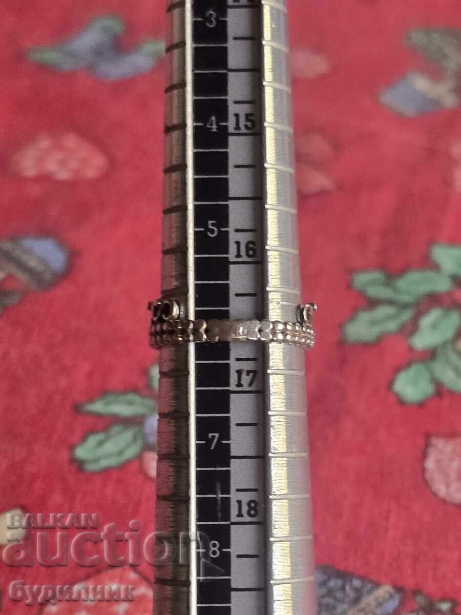 Ασημένιο δαχτυλίδι. 16,5 χιλ. Βάζω πάνω από 100 δημοπρασίες. Δες! - 6