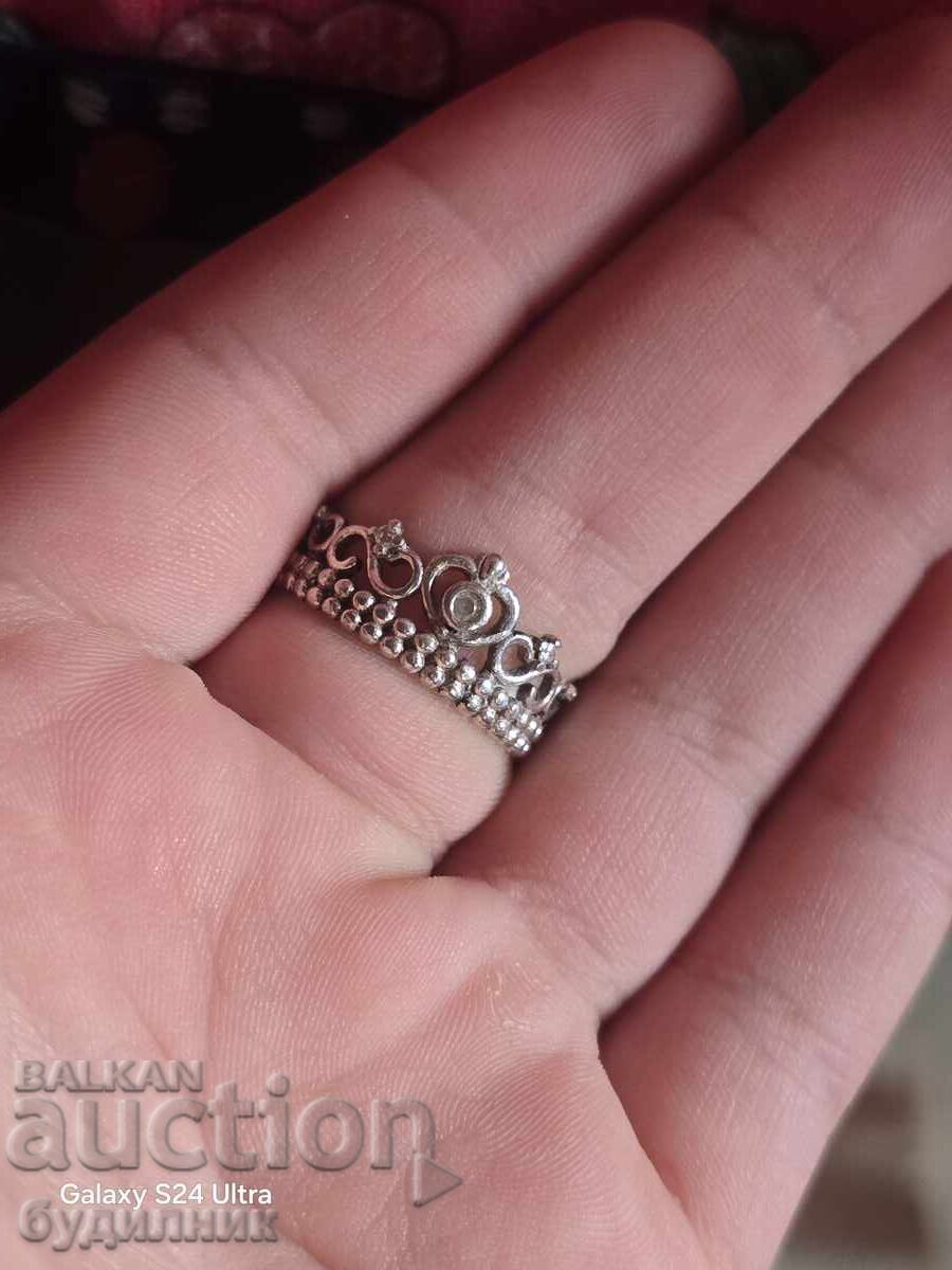 Ασημένιο δαχτυλίδι. 16,5 χιλ. Βάζω πάνω από 100 δημοπρασίες. Δες!