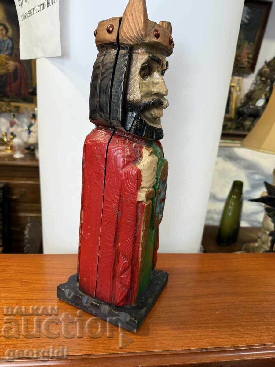 Παράδοση Ξύλινο κουτί κρασιού "ΒΙΚΙΝΓΚ". №7398