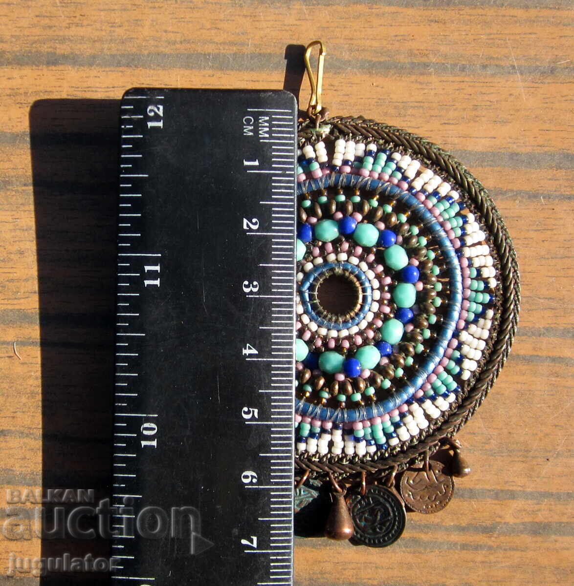 Δημοπρασία Bŭlgarsko etnografsko fol’kloρικό κόσμημα από γυάλινες χάντρες Δημοπρασία Bŭlgarsko etnografsko fol’kloρικό κόσμημα από γυάλινες χάντρες