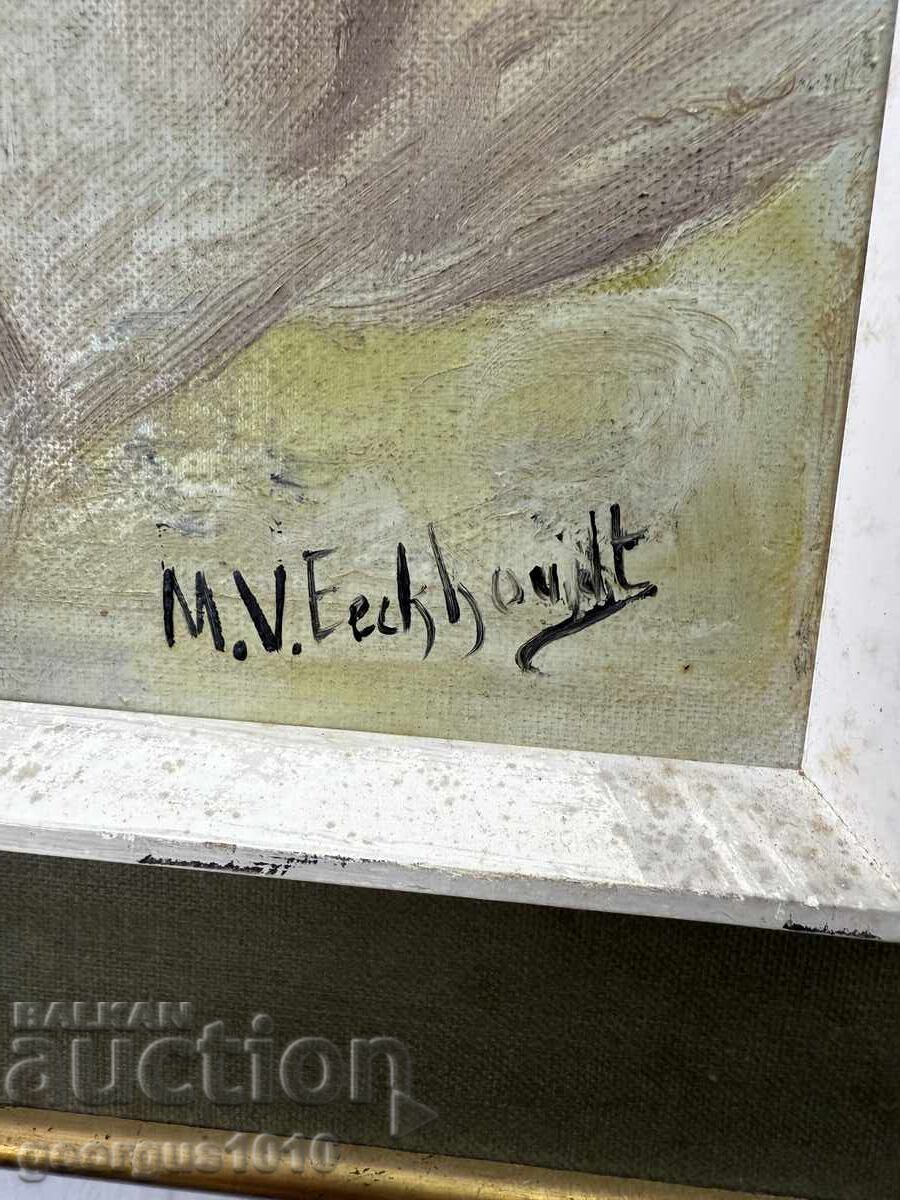 Original Painting "Sad Clown" No. 7403 with price 300.00 BGN | € 153.39