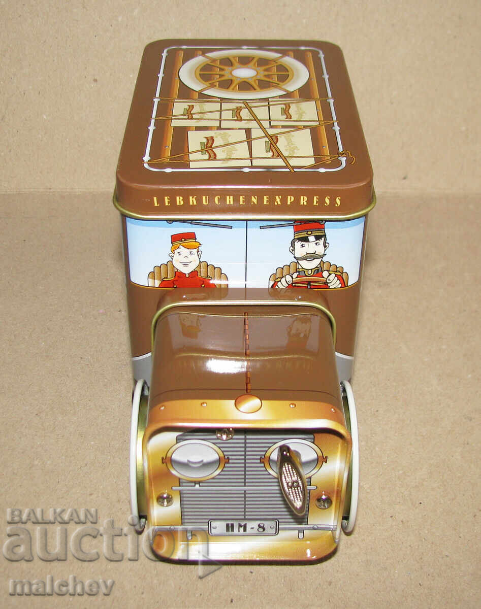 Μουσικό κουτί μεταλλικό από μπισκότα 19 εκ. λατέρνα, άριστο με τιμή 18.00 BGN | € 9.20 Μουσικό κουτί μεταλλικό από μπισκότα 19 εκ. λατέρνα, άριστο με τιμή 18.00 BGN | € 9.20