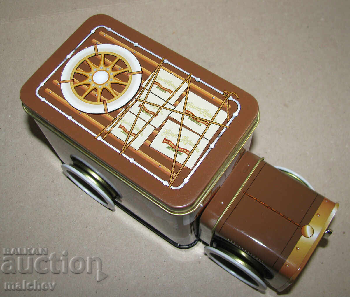 Παράδοση Μουσικό κουτί μεταλλικό από μπισκότα 19 εκ. λατέρνα, άριστο Παράδοση Μουσικό κουτί μεταλλικό από μπισκότα 19 εκ. λατέρνα, άριστο