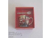 Porcelain cup CHRISTMAS