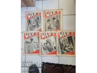 5 pcs War Illustrated 1940