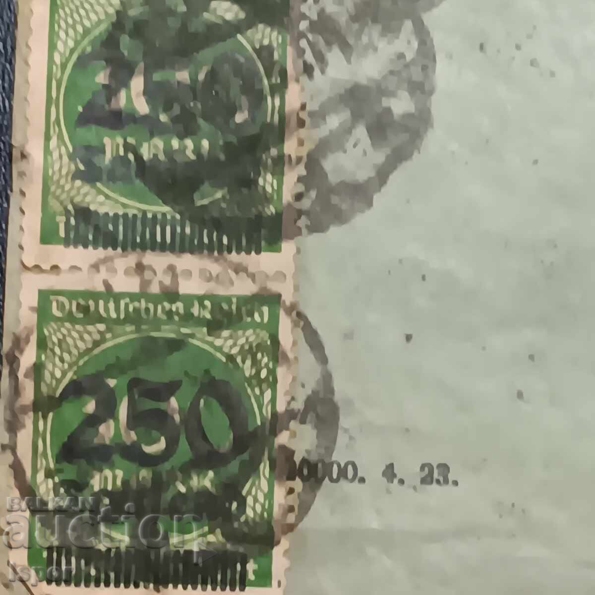 Δημοπρασία Ταχυδρομικός φάκελος που ταξίδεψε από το Ράιχ στην Αίγυπτο Δημοπρασία Ταχυδρομικός φάκελος που ταξίδεψε από το Ράιχ στην Αίγυπτο