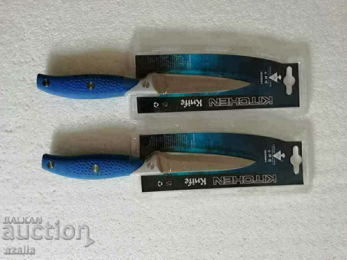 2 LITTLE COOK paring knives new with price 12.90 BGN | € 6.60 2 LITTLE COOK paring knives new with price 12.90 BGN | € 6.60