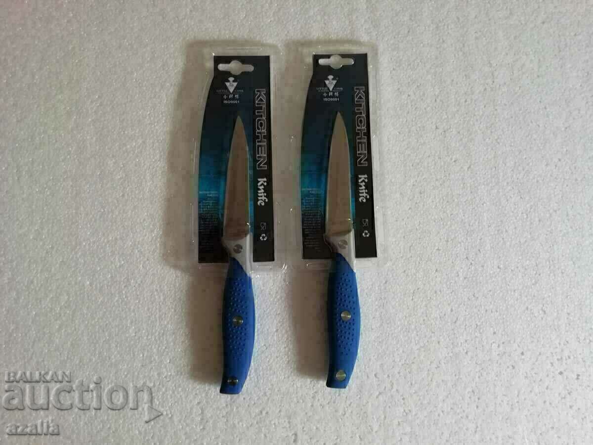 2 LITTLE COOK paring knives new 2 LITTLE COOK paring knives new