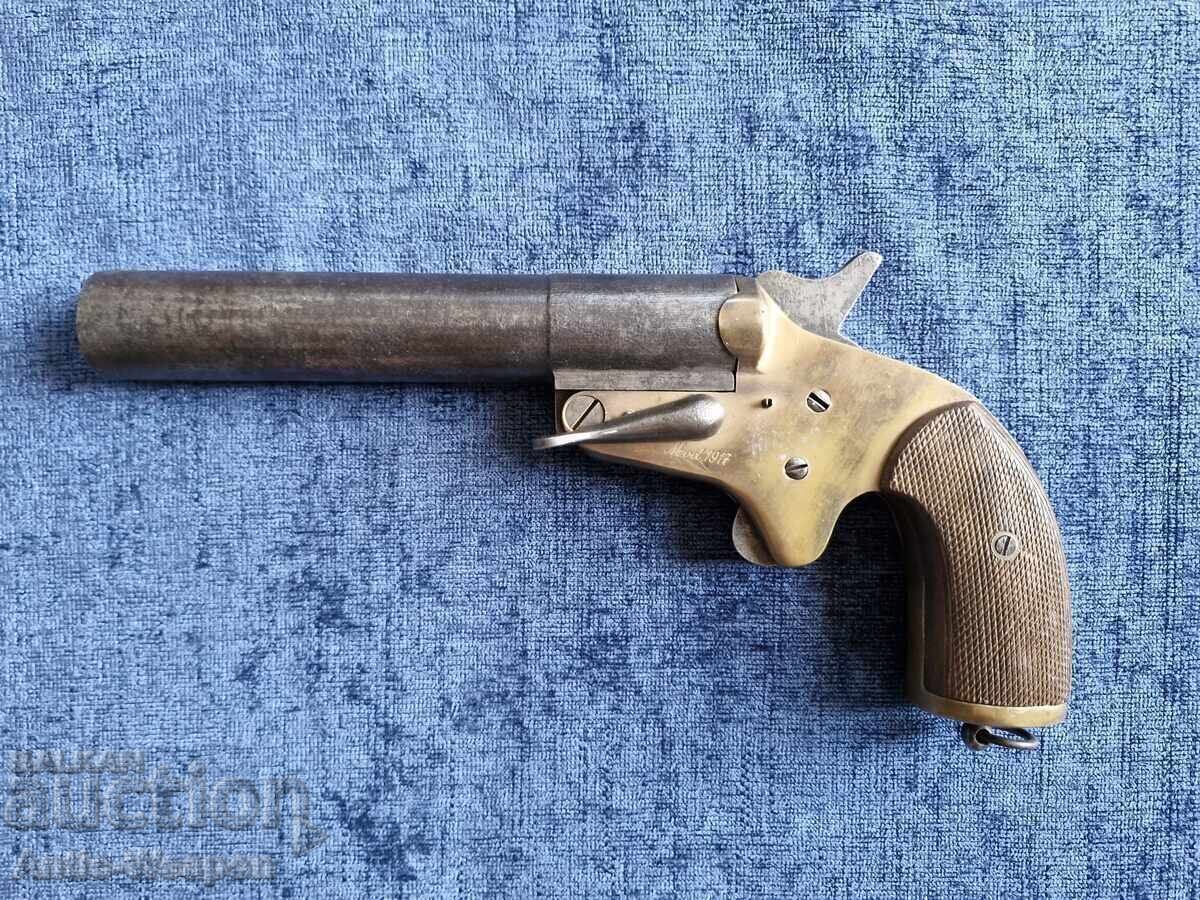 Pistol de semnalizare francez 1917, Marina Militară