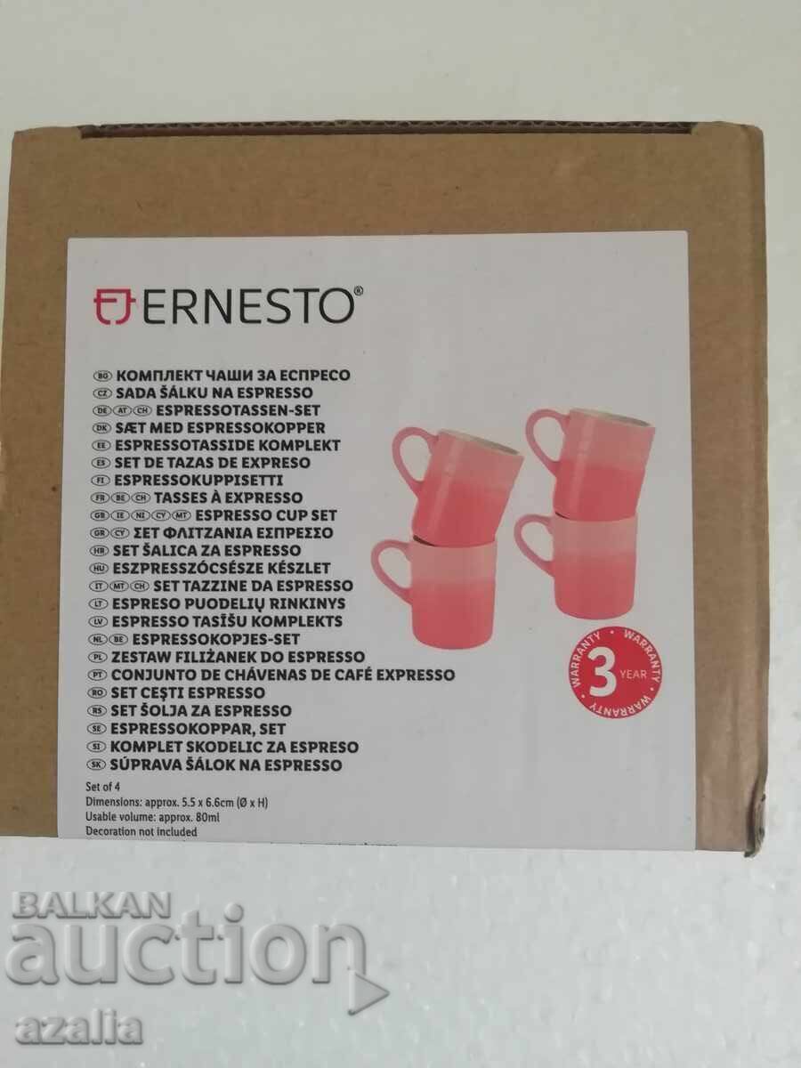 ERNESTO Espresso Cup Set - 4 pcs ERNESTO Espresso Cup Set - 4 pcs