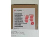 ERNESTO Espresso Cup Set - 4 pcs