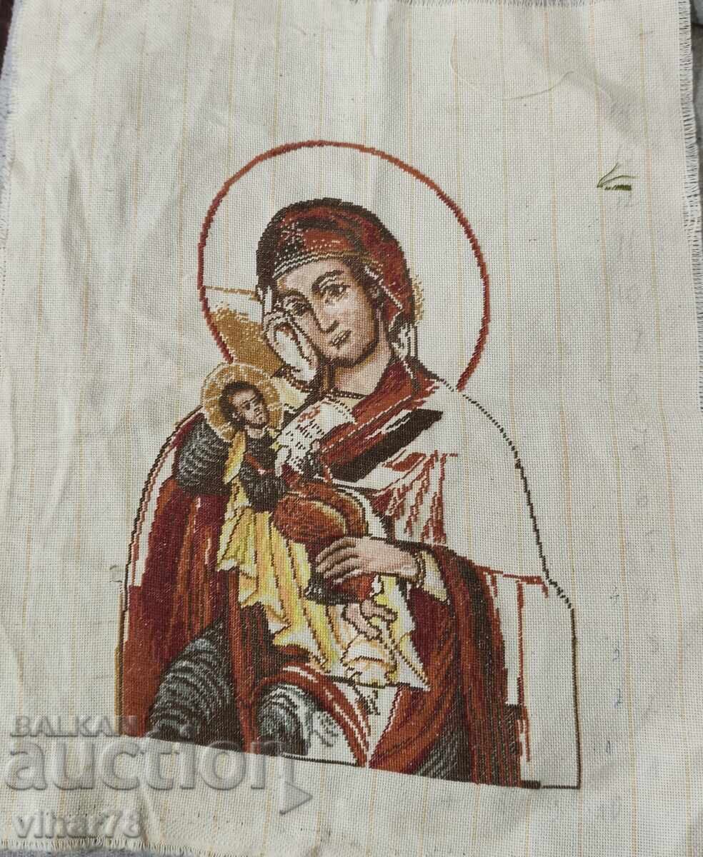 Goblen Sfânta Fecioară Maria cu pruncul - 5 Goblen Sfânta Fecioară Maria cu pruncul - 5