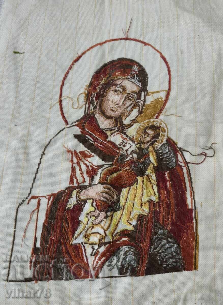 Goblen Sfânta Fecioară Maria cu pruncul - 6 Goblen Sfânta Fecioară Maria cu pruncul - 6