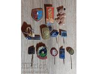 Collector's Badges, 12 Pieces