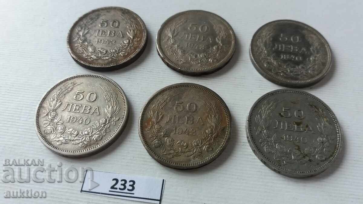 Delivery of 50 LEVA 1940 AND 1943 6 ISSUES