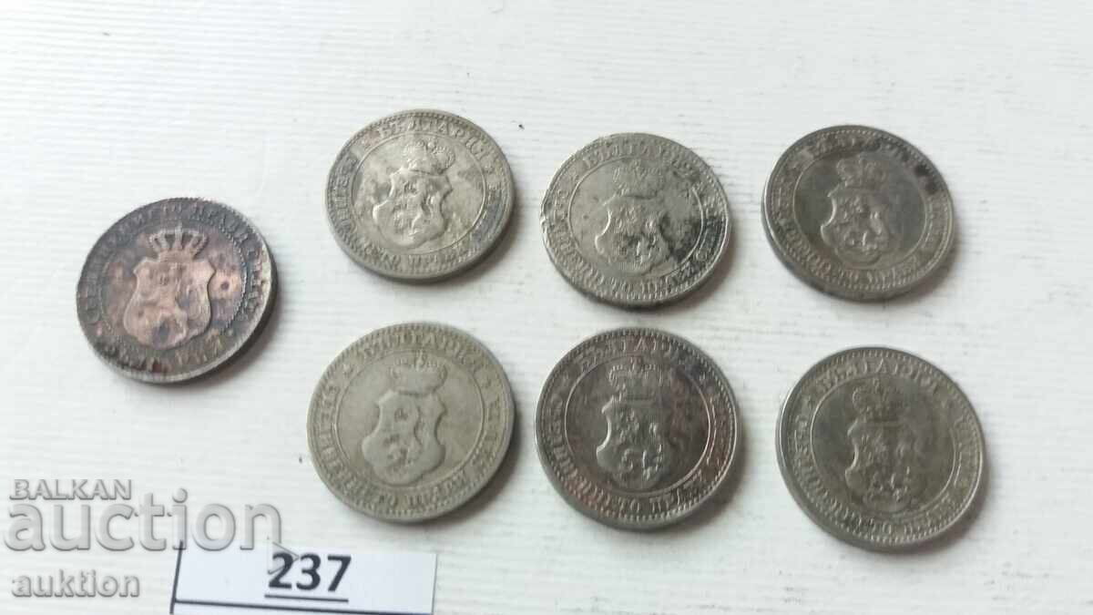 ΣΥΛΛΟΓΗ ΑΠΟ 5 ΛΕΠΤΑ ΒΑΣΙΛΕΙΟ ΒΟΥΛΓΑΡΙΑΣ 1888, 1906, 1912 - 7 ΣΥΛΛΟΓΗ ΑΠΟ 5 ΛΕΠΤΑ ΒΑΣΙΛΕΙΟ ΒΟΥΛΓΑΡΙΑΣ 1888, 1906, 1912 - 7