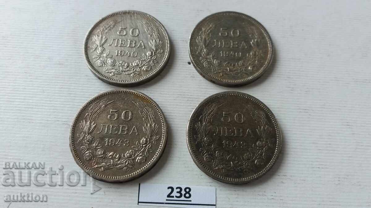 Livrarea 50 LEVA 1940 ȘI 1943 ANUL 4 BUCĂȚI