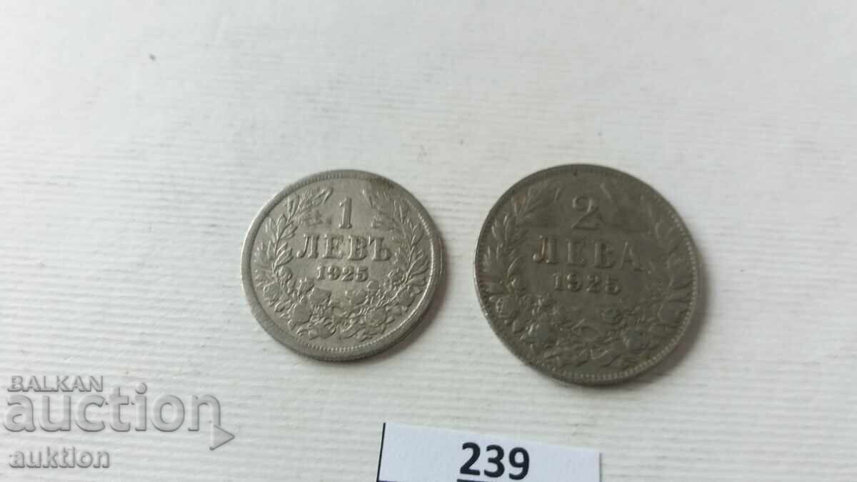 Auction  1 and 2 LEVA 1925 YEAR WITHOUT LINE