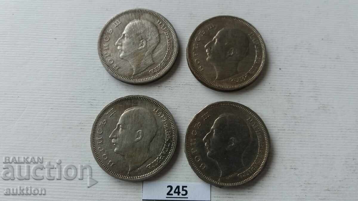 50 LEVA 1940 and 1943, 4 pieces - 6