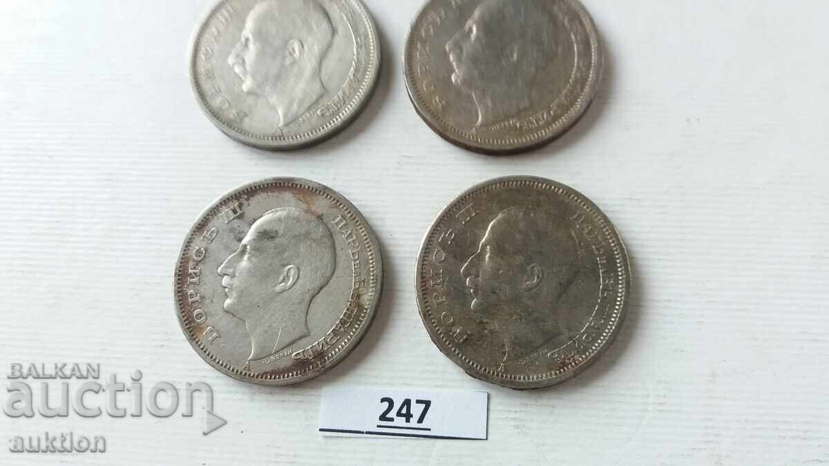 50 LEVA 1940 and 1943, 4 pieces - 5