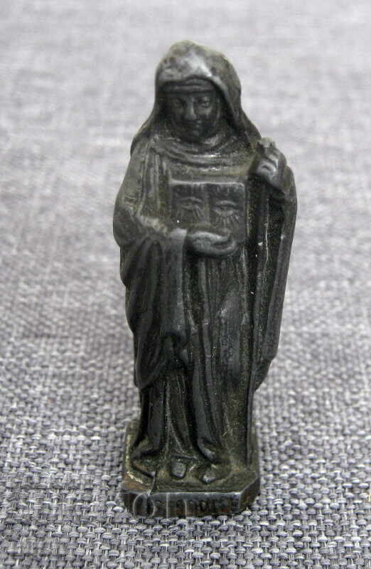 Παλιά κεραμική φιγούρα αγαλματίδιο Αγίας Οντίλιας