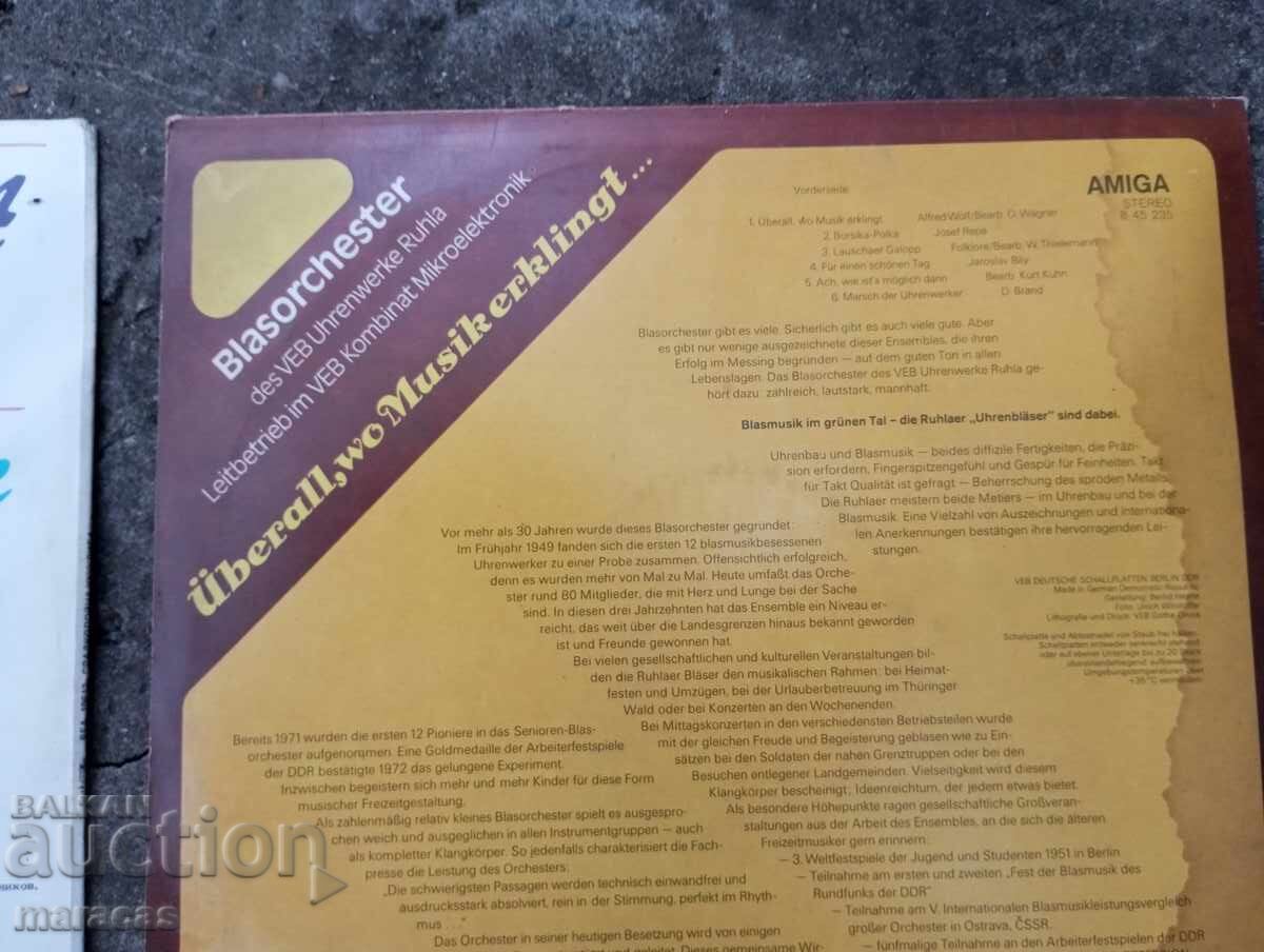 Licitație Plăci de gramofon Licitație Plăci de gramofon