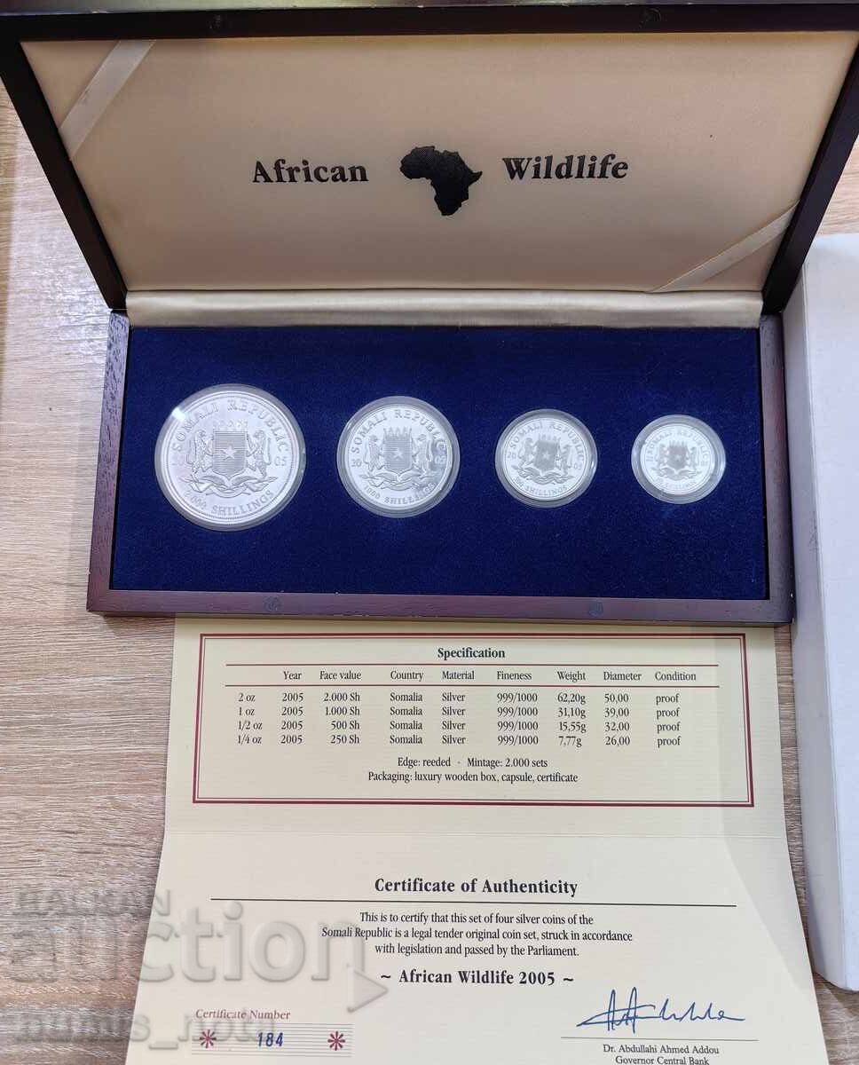 African Elephant 2005. Extremely Rare Set with price 1970.00 BGN | € 1007.25 African Elephant 2005. Extremely Rare Set with price 1970.00 BGN | € 1007.25