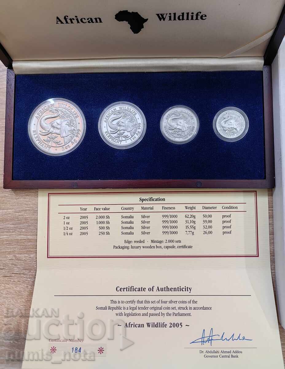 African Elephant 2005. Extremely Rare Set African Elephant 2005. Extremely Rare Set