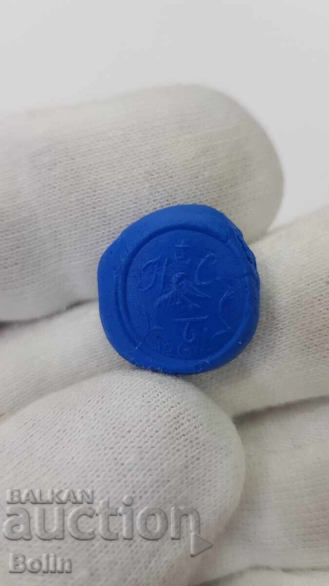 Rar timbru bulgăresc de renaștere cu pasăre și coroană N.S 1864 cu preț 240.00 BGN | € 122.71 Rar timbru bulgăresc de renaștere cu pasăre și coroană N.S 1864 cu preț 240.00 BGN | € 122.71