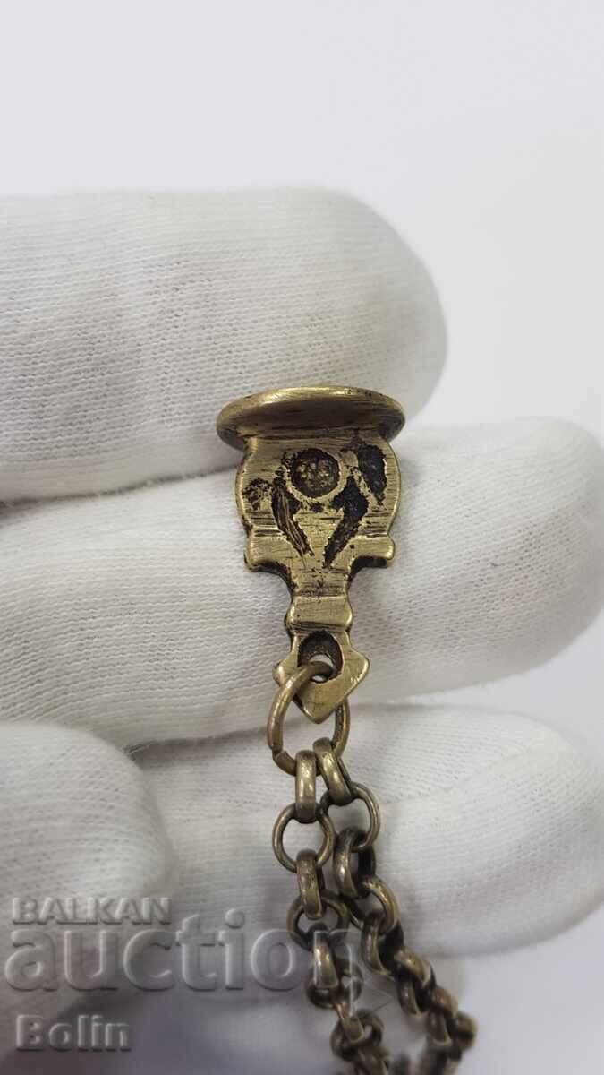 Rar timbru bulgăresc de renaștere cu pasăre și coroană N.S 1864 - 5 Rar timbru bulgăresc de renaștere cu pasăre și coroană N.S 1864 - 5