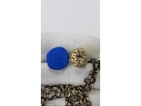 Рядък български възрожденски печат с птица и корона Н.С 1864