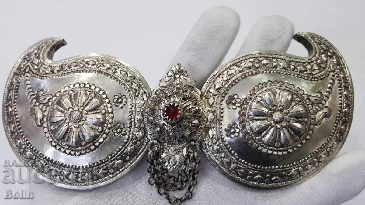 Beautiful silver wrought Revival-era buckle, buckles 19th century with price 780.00 BGN | € 398.81