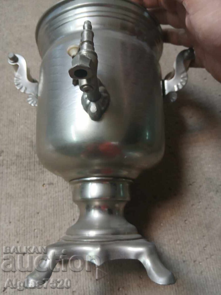 Ρωσικό ηλεκτρικό σαμοβάρ. Καινούργιο και λειτουργεί - 5