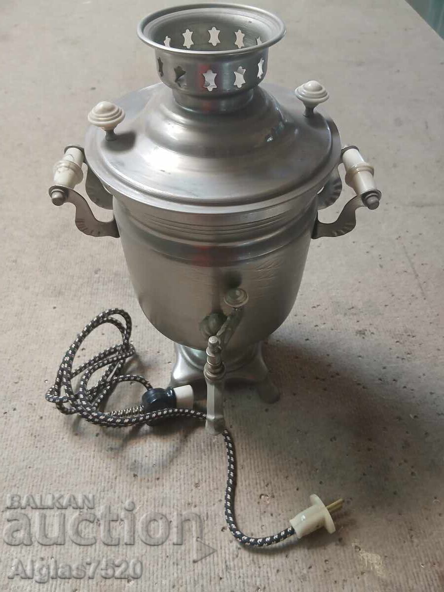 Ρωσικό ηλεκτρικό σαμοβάρ. Καινούργιο και λειτουργεί