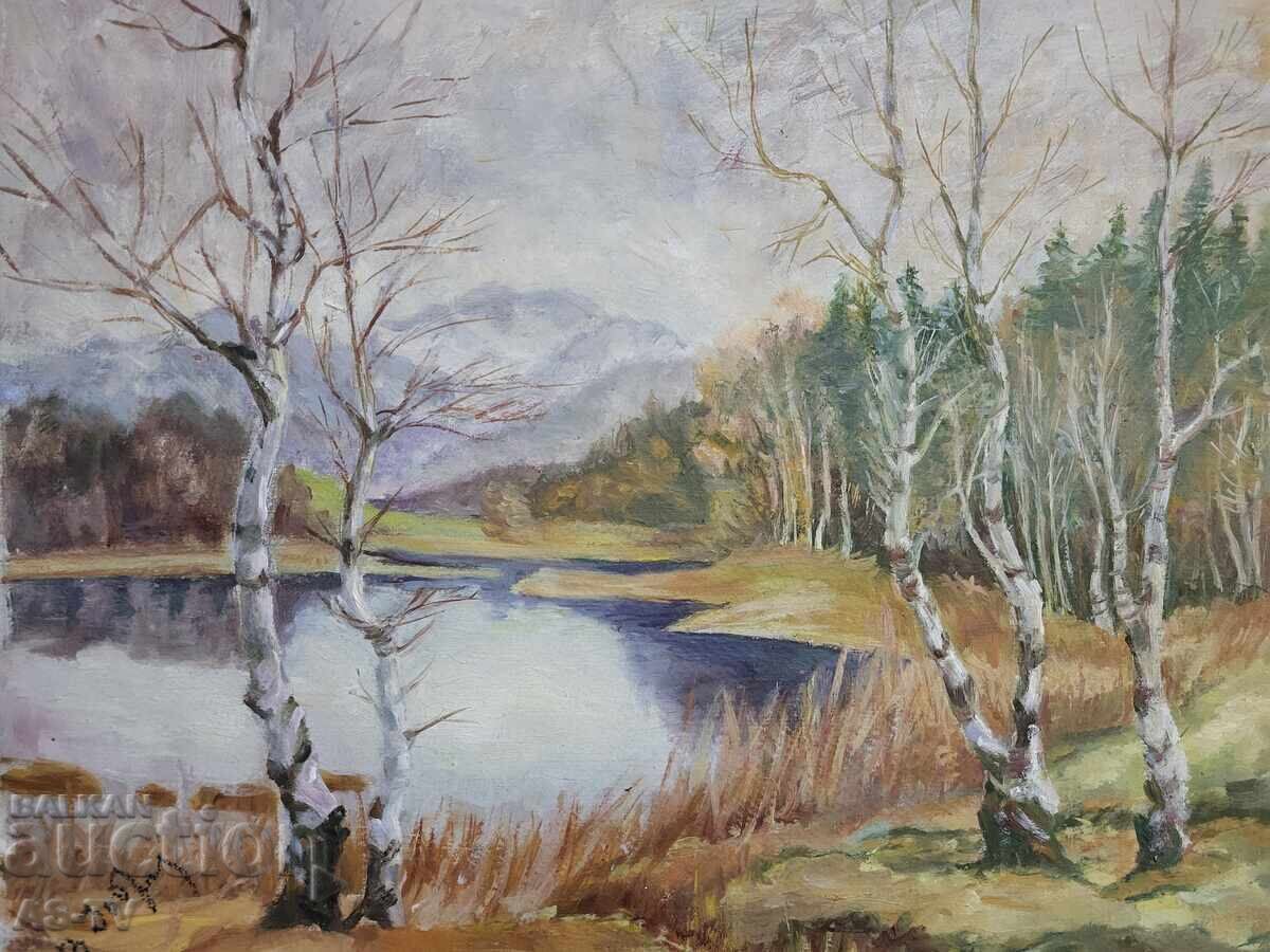 Auction  Painting Landscape by V. Dobrev