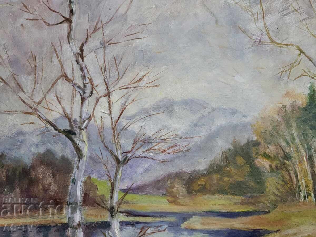 Painting Landscape by V. Dobrev - 5