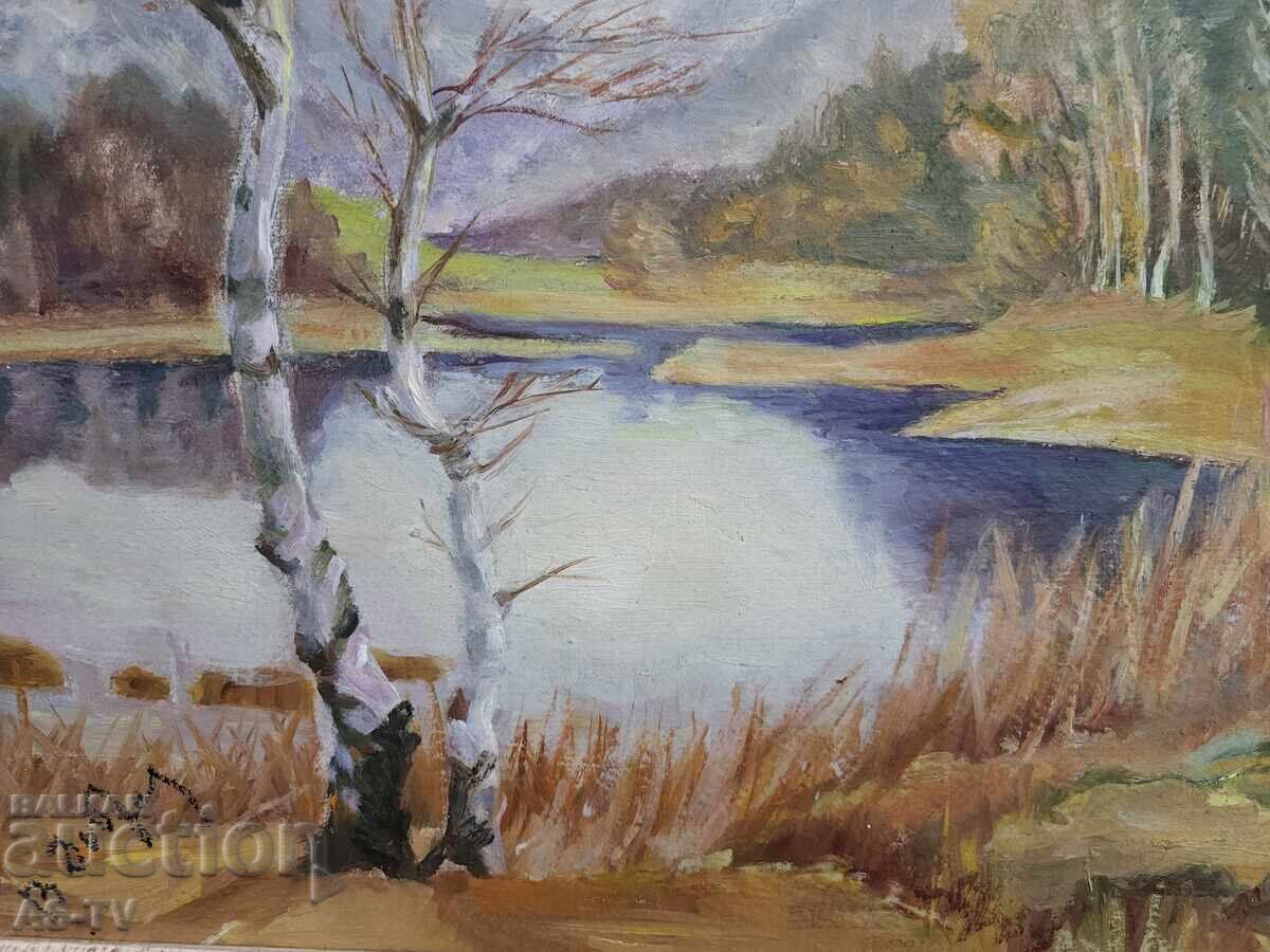 Painting Landscape by V. Dobrev - 6