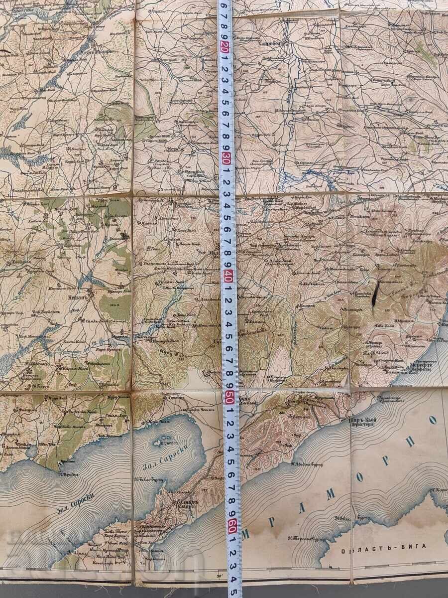 Licitație HARTA VECHE DIDIMOTEICHA DEDEAGAC DEDEAGACI REGATUL BULGARIEI