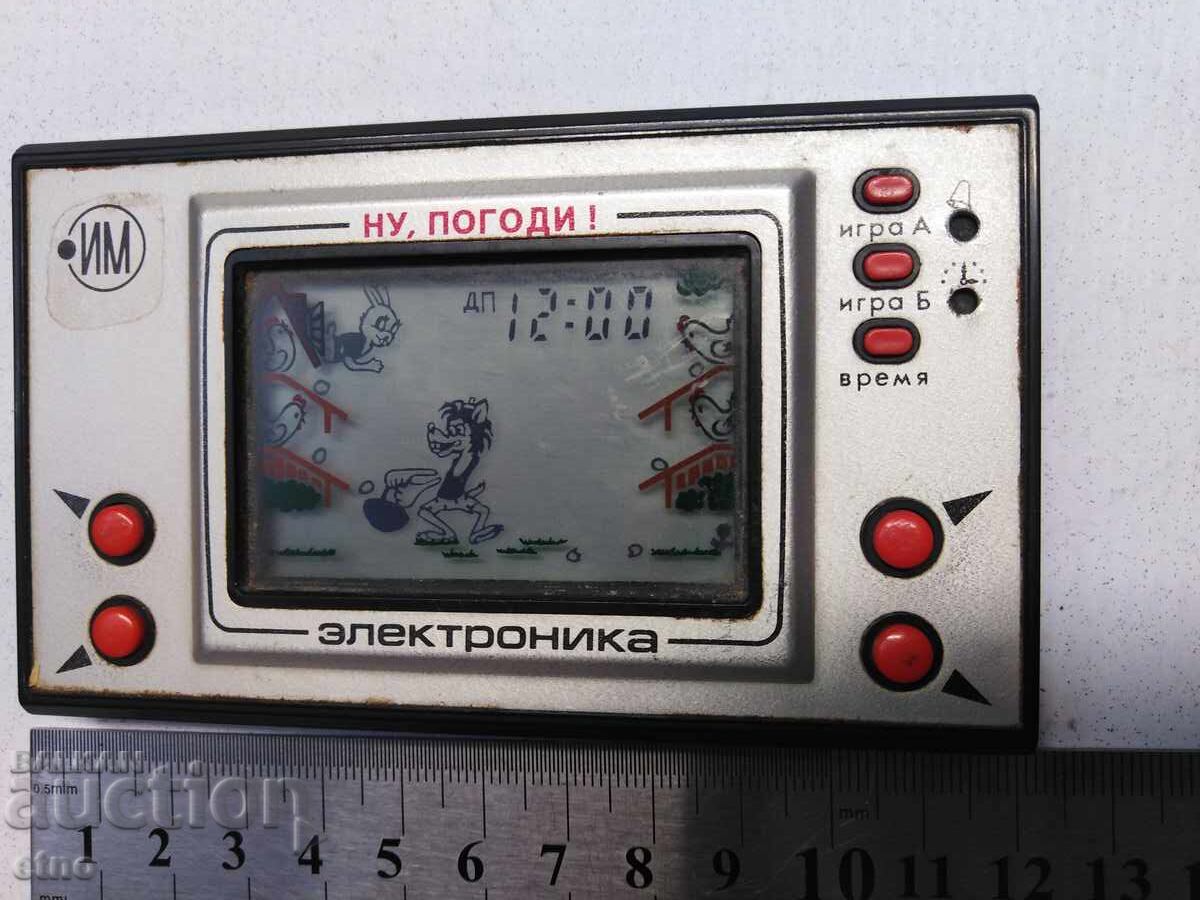 Livrarea JOC ELECTRONIC VECHI USSR - NU, POGADI, JUCĂRIE