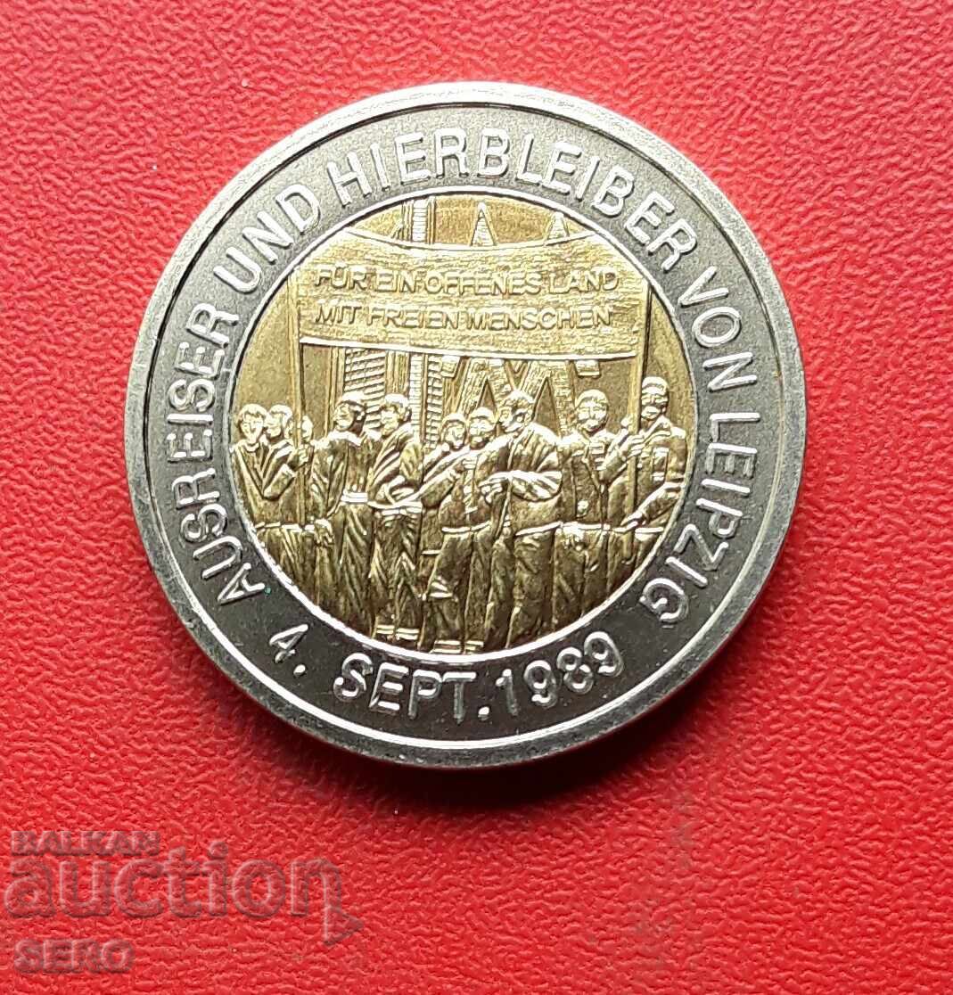 Medal - Germany 2009 - 20 Years of the Reunification of the FRG and GDR with price 2.01 BGN | € 1.03