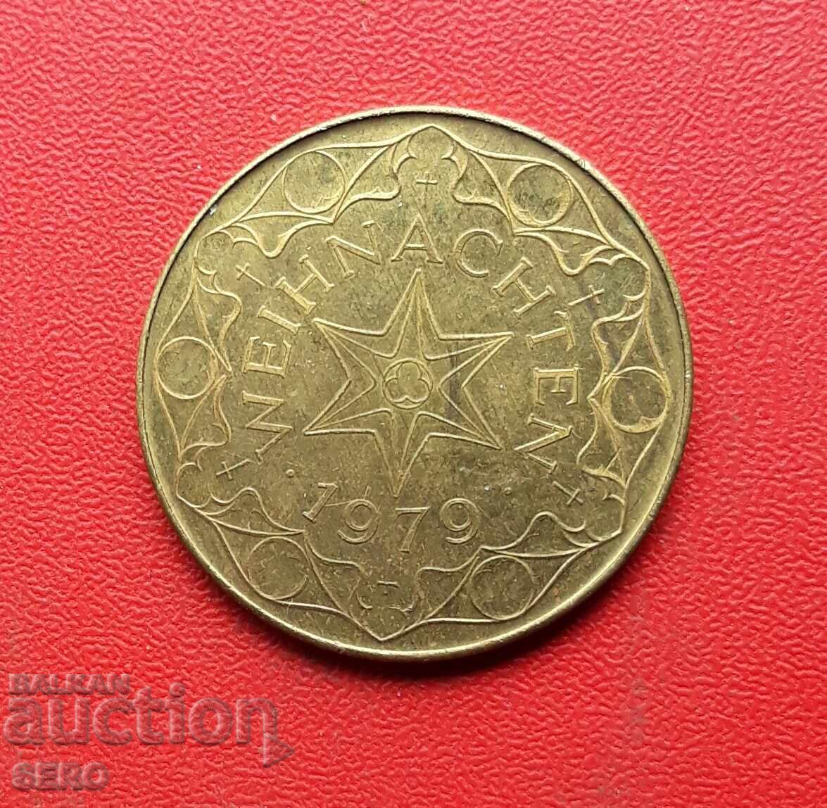 Medal - Germany - Christmas 1979 with price 1.01 BGN | € 0.52 Medal - Germany - Christmas 1979 with price 1.01 BGN | € 0.52
