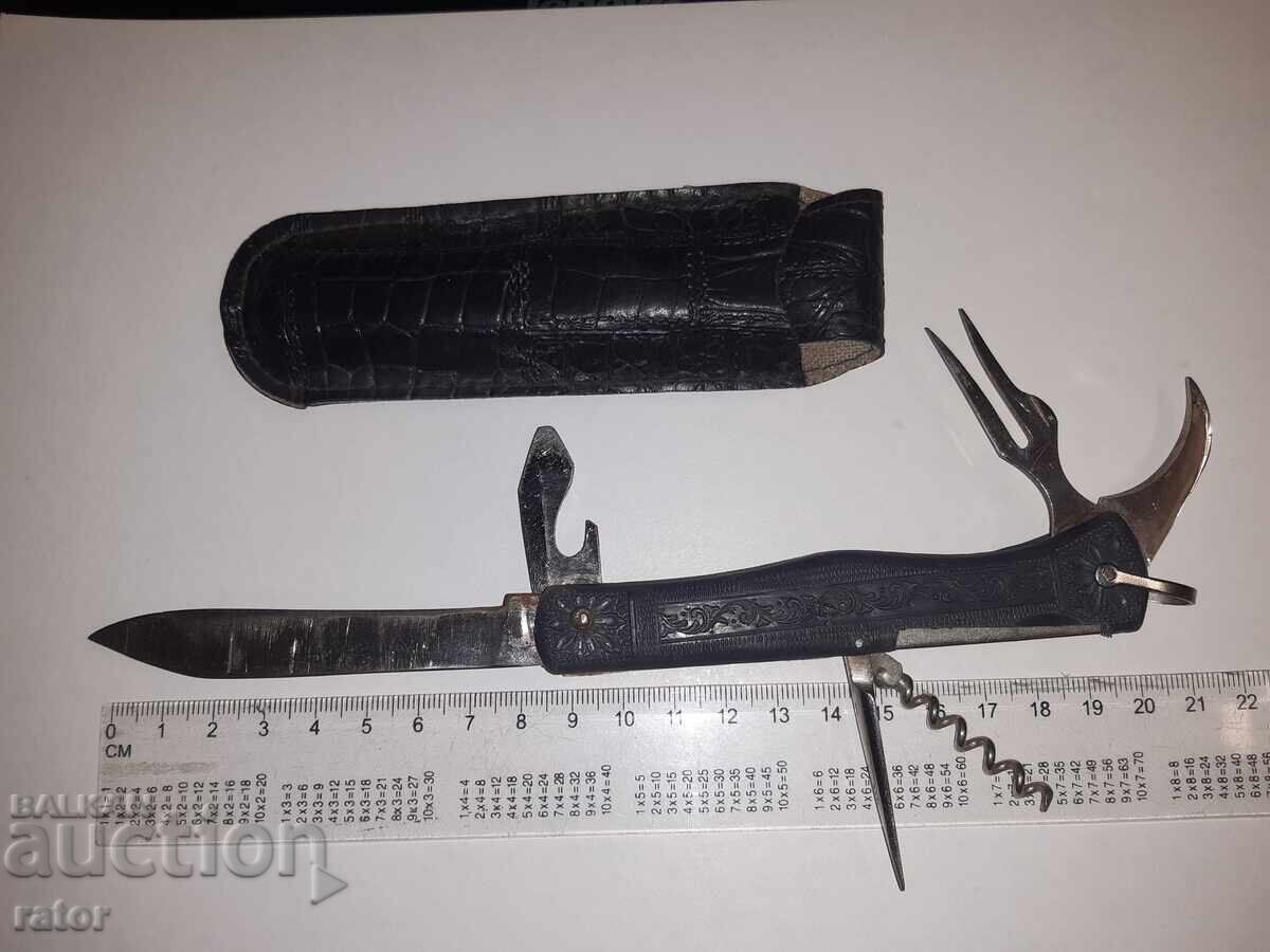 Old razor blade, USSR foot/leg Old razor blade, USSR foot/leg