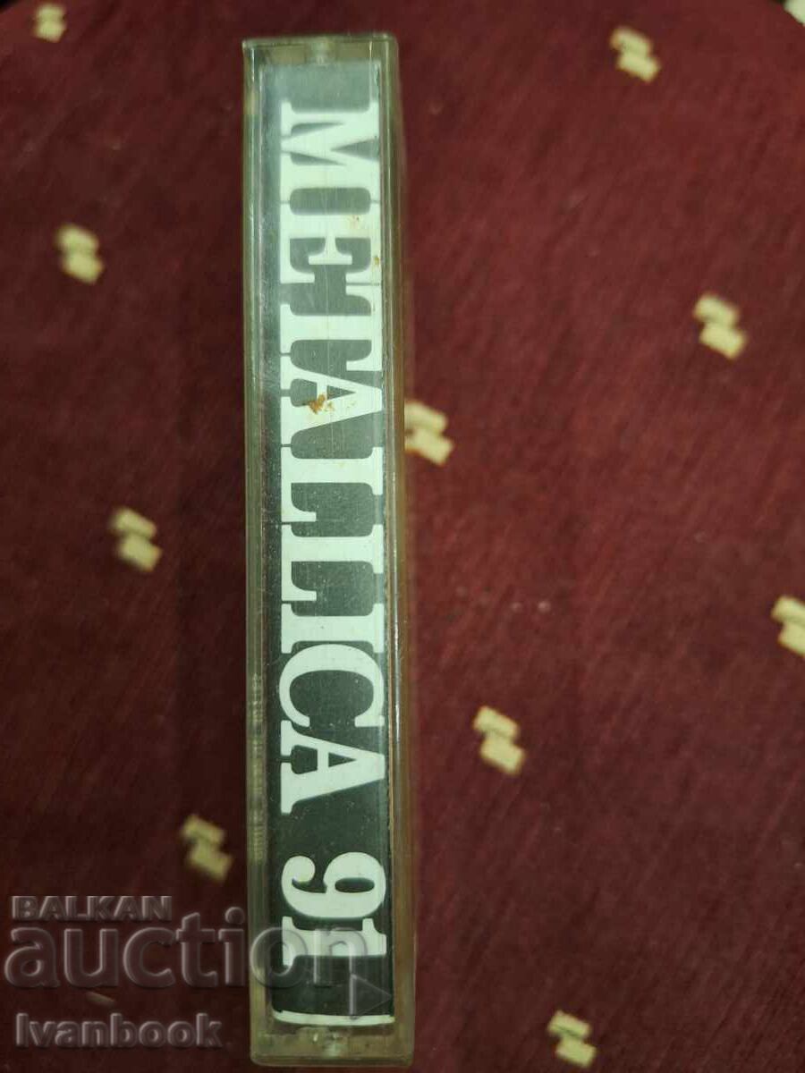 Audio cassette - Metallica with price 3.00 BGN | € 1.53