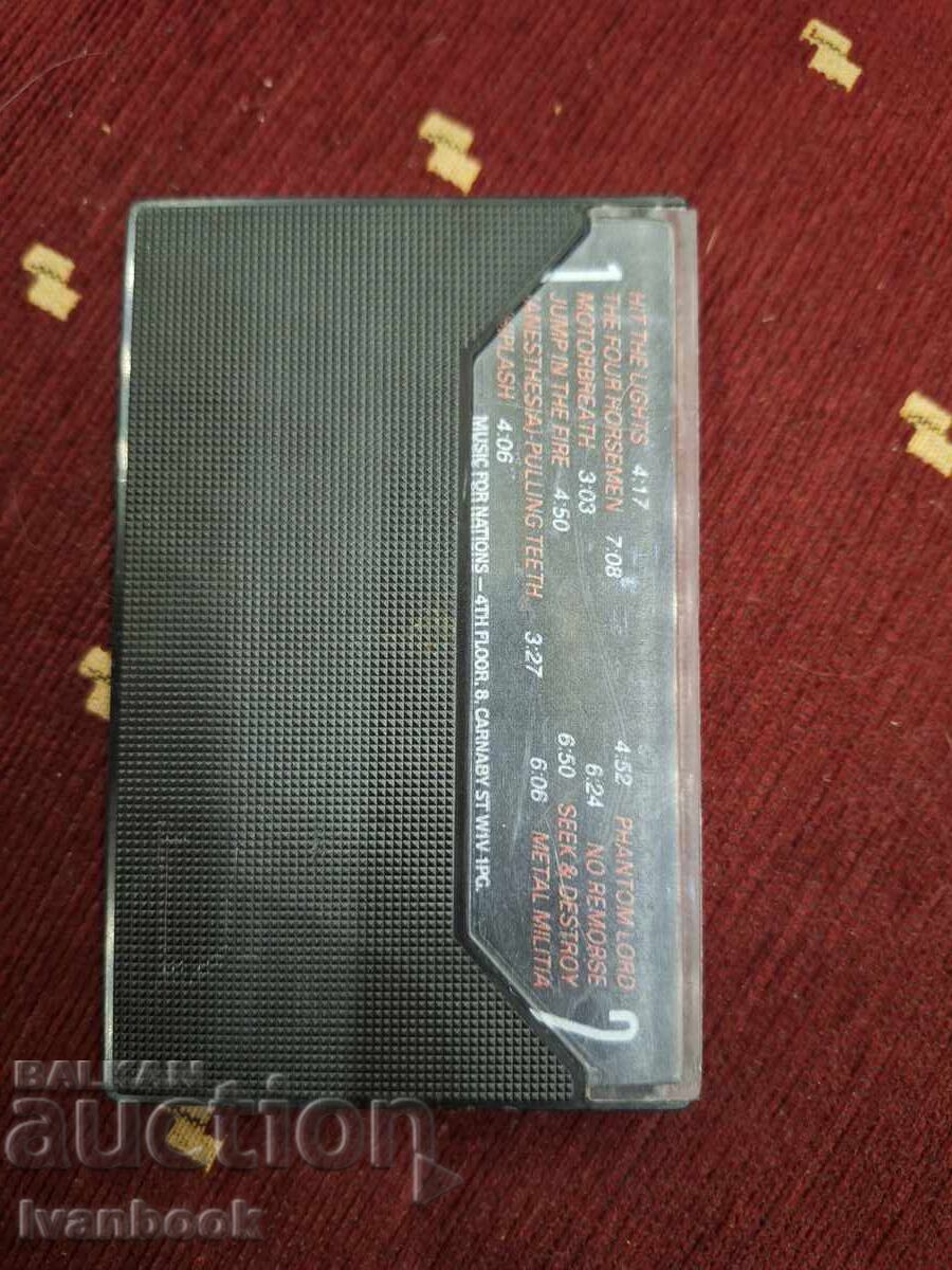 Licitație Caseta audio - Metallica Licitație Caseta audio - Metallica