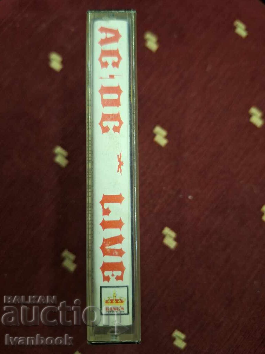 Audio cassette - AC/DC with price 3.00 BGN | € 1.53