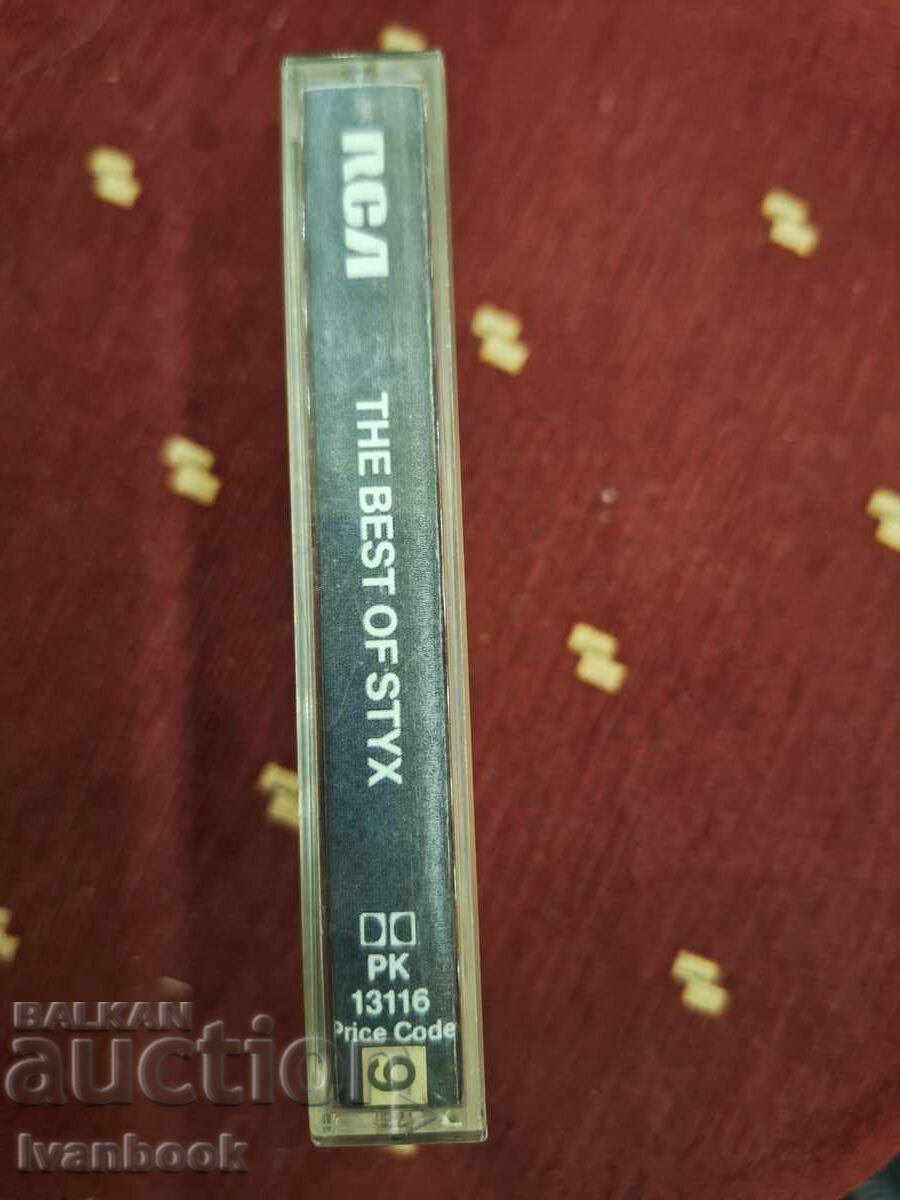 Audio cassette - Styx with price 3.00 BGN | € 1.53