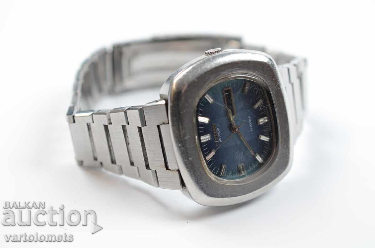 Ανδρικό ρολόι CITIZEN AUTOMATIC - λειτουργεί με τιμή 43.00 BGN | € 21.99