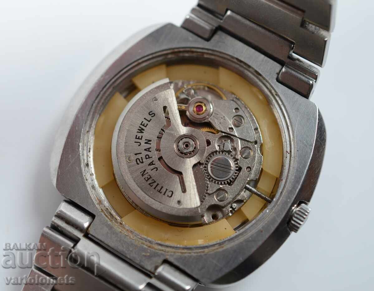 Ανδρικό ρολόι CITIZEN AUTOMATIC - λειτουργεί - 5