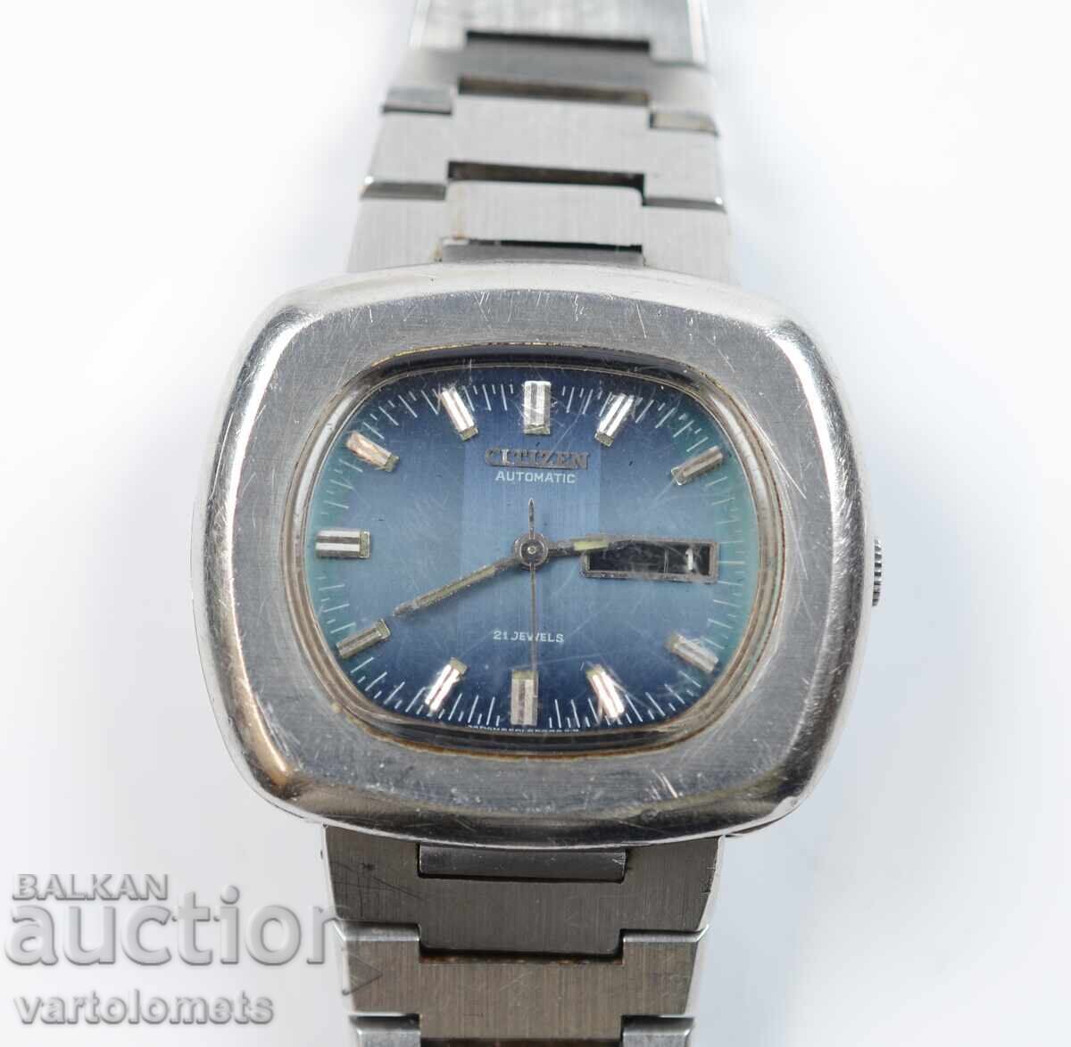 Ανδρικό ρολόι CITIZEN AUTOMATIC - λειτουργεί