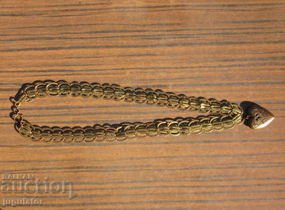 Αρχαίο βουλγαρικό αναγεννησιακό λαϊκό κόσμημα αλυσίδα με τιμή 180.00 BGN | € 92.03